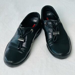 Prada Toblach Men’s Leather Sneakers Size 37